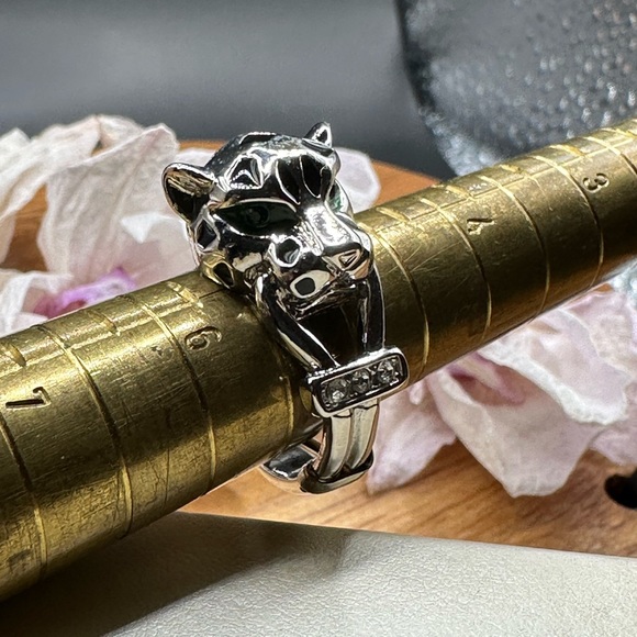 Silver Cat ring - Picture 10 of 14